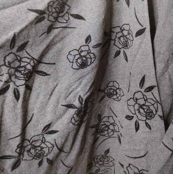 NWT Vintage Madison Ridge Wool Blend Cape | Gray Black Velvet Floral Evening - Picture 4 of 9